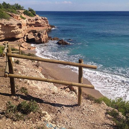 Villa Dos Calas - Bonita Villa De Estilo Rustico Y Piscina De Agua Salada L'Ametlla de Mar Dış mekan fotoğraf