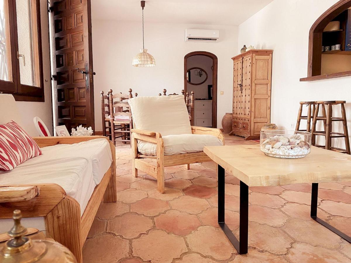 Villa Dos Calas - Bonita Villa De Estilo Rustico Y Piscina De Agua Salada L'Ametlla de Mar Dış mekan fotoğraf