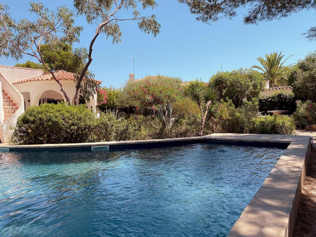 Villa Dos Calas - Bonita Villa De Estilo Rustico Y Piscina De Agua Salada L'Ametlla de Mar Dış mekan fotoğraf