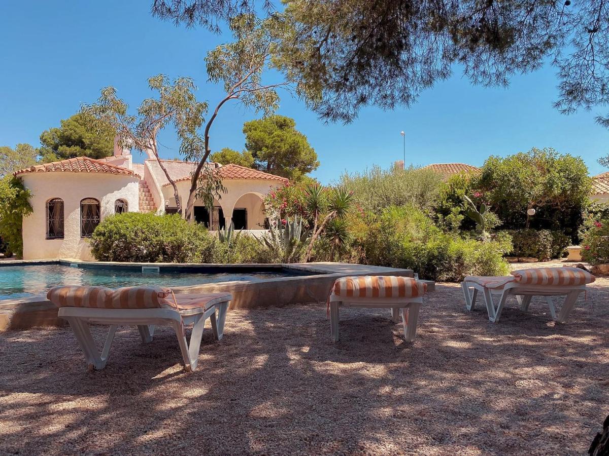 Villa Dos Calas - Bonita Villa De Estilo Rustico Y Piscina De Agua Salada L'Ametlla de Mar Dış mekan fotoğraf