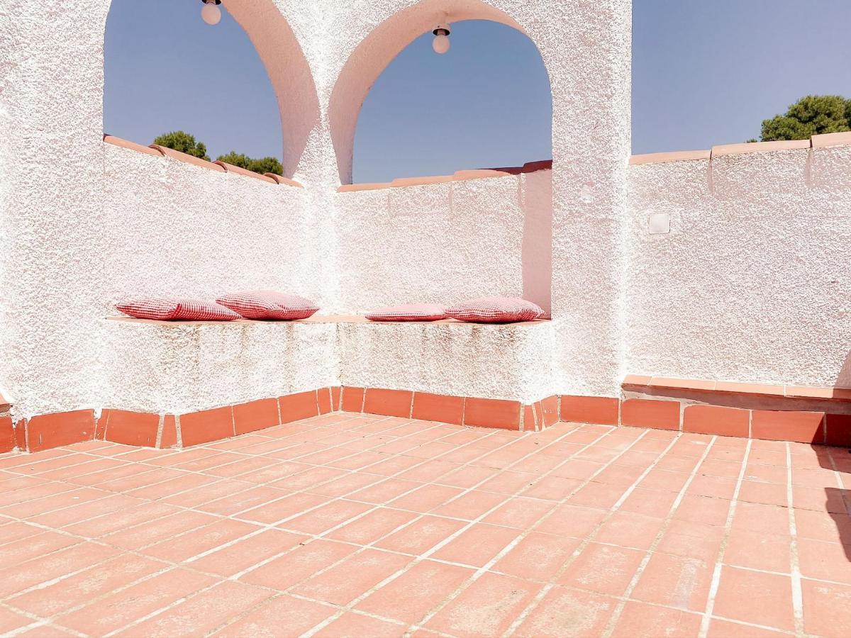 Villa Dos Calas - Bonita Villa De Estilo Rustico Y Piscina De Agua Salada L'Ametlla de Mar Dış mekan fotoğraf