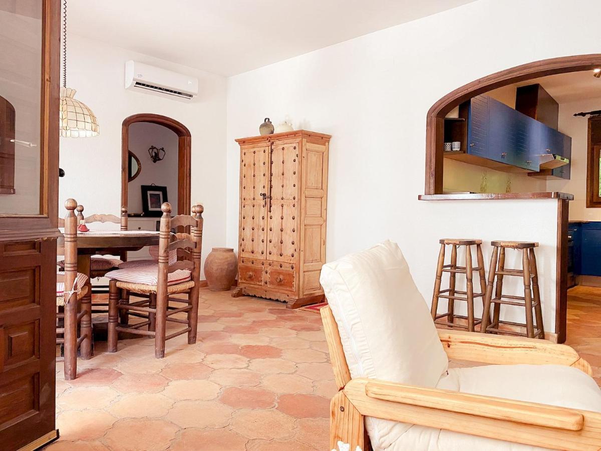 Villa Dos Calas - Bonita Villa De Estilo Rustico Y Piscina De Agua Salada L'Ametlla de Mar Dış mekan fotoğraf