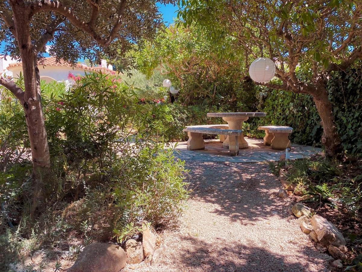 Villa Dos Calas - Bonita Villa De Estilo Rustico Y Piscina De Agua Salada L'Ametlla de Mar Dış mekan fotoğraf