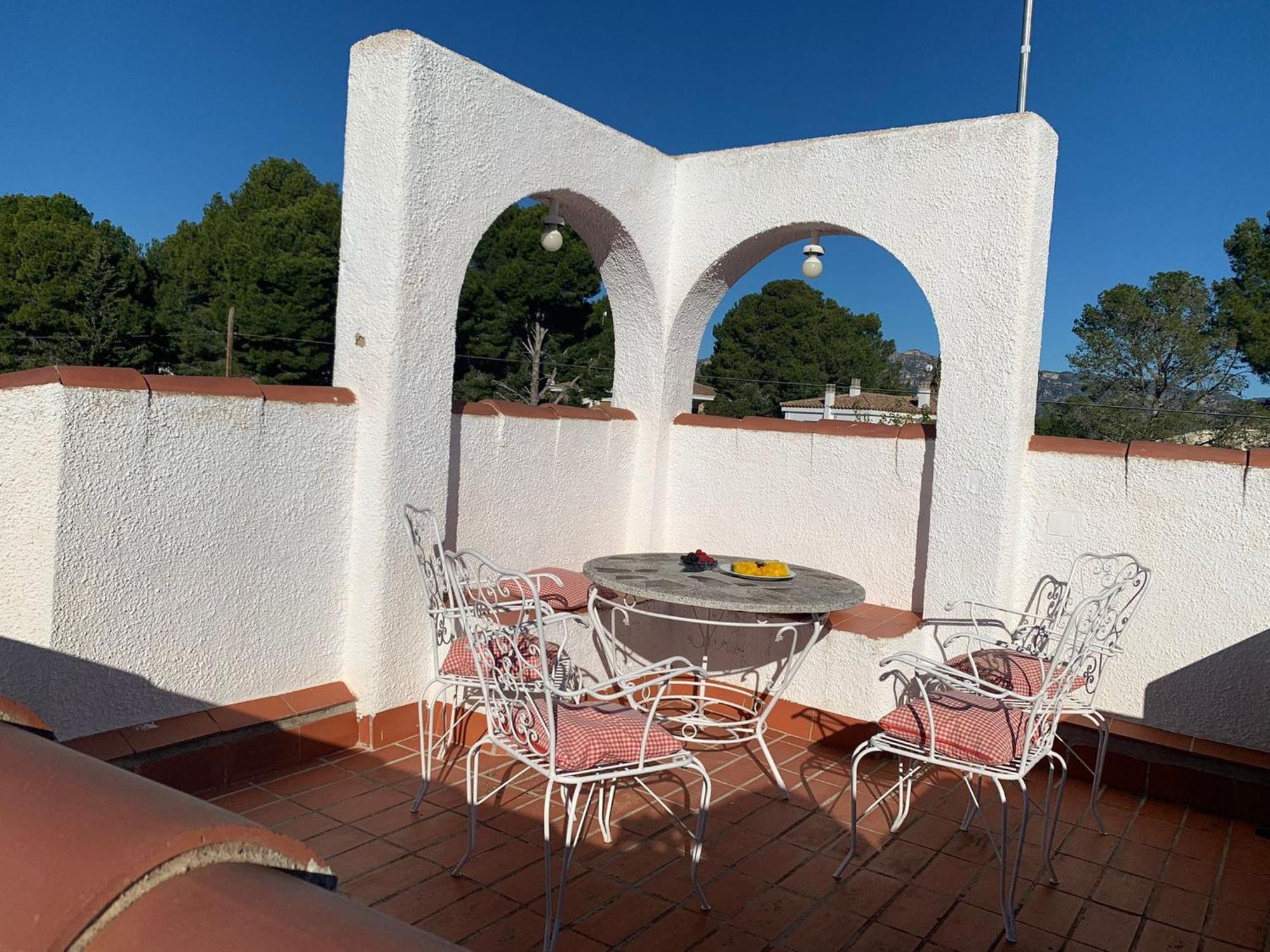 Villa Dos Calas - Bonita Villa De Estilo Rustico Y Piscina De Agua Salada L'Ametlla de Mar Dış mekan fotoğraf