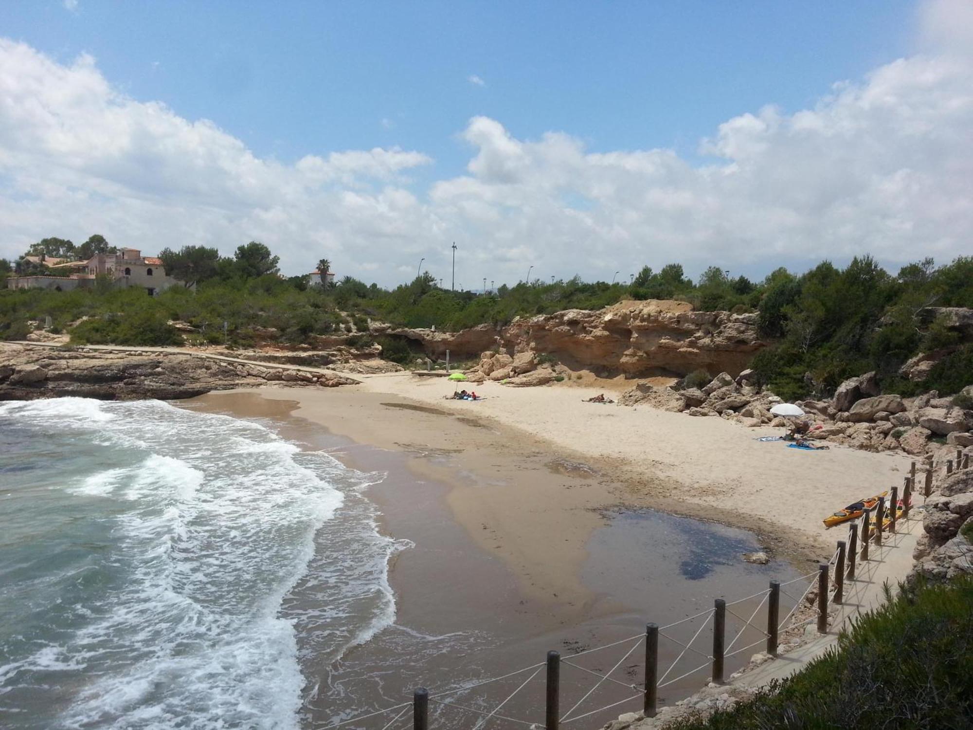 Villa Dos Calas - Bonita Villa De Estilo Rustico Y Piscina De Agua Salada L'Ametlla de Mar Dış mekan fotoğraf